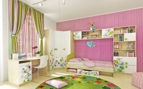 Детская комната Флёр (Белый/корпус Клен) в Славгороде - slavgorod.katalogmebeli.com | фото 4