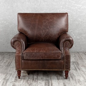 Кресло кожаное Лофт Аристократ (ширина 1100 мм) в Славгороде - slavgorod.katalogmebeli.com | фото 8