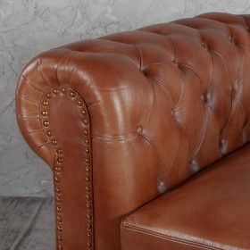 Кресло кожаное Лофт Честер (кожа) в Славгороде - slavgorod.katalogmebeli.com | фото 3