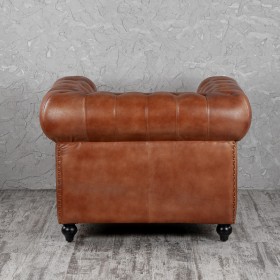 Кресло кожаное Лофт Честер (кожа) в Славгороде - slavgorod.katalogmebeli.com | фото 7