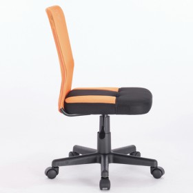 Кресло компактное BRABIX Smart MG-313 (черный, оранжевый) в Славгороде - slavgorod.katalogmebeli.com | фото 2