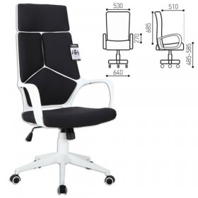 Кресло офисное BRABIX Prime EX-515 (черная ткань) в Славгороде - slavgorod.katalogmebeli.com | фото 1