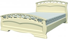 Кровать Грация-1 из массива сосны 900*2000 Орех в Славгороде - slavgorod.katalogmebeli.com | фото 21